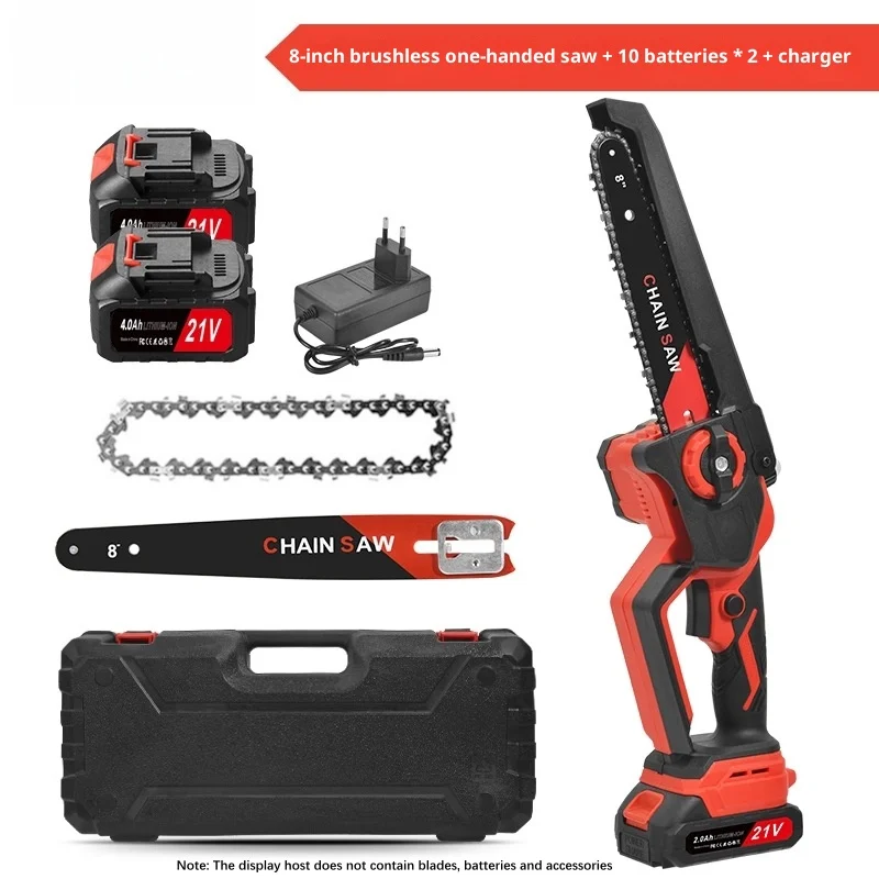 6-inch draadloze elektrische kettingzaag, handzame snoeizaag, accu kettingzaag, mini kettingzaag