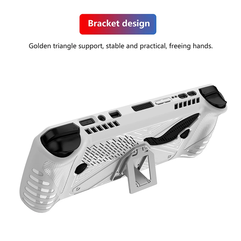 

ROG Ally X Protective Case with Kickstand - Shockproof TPU Shell & Anti-Scratch Bumper for Handheld Gaming Console