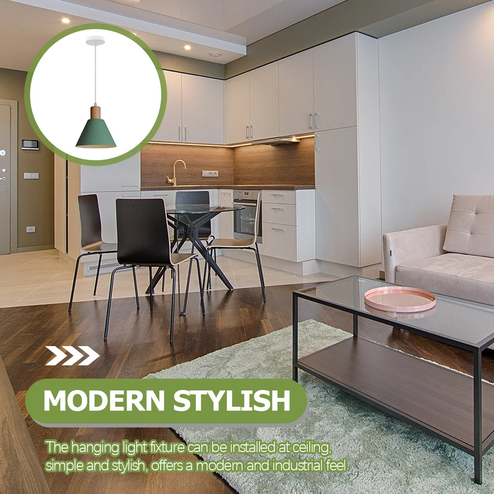 

Modern Ceiling Hanging Pendant Light Simple Design Stylish Industrial Lamp for Stairs Entrance Bedroom Living Room
