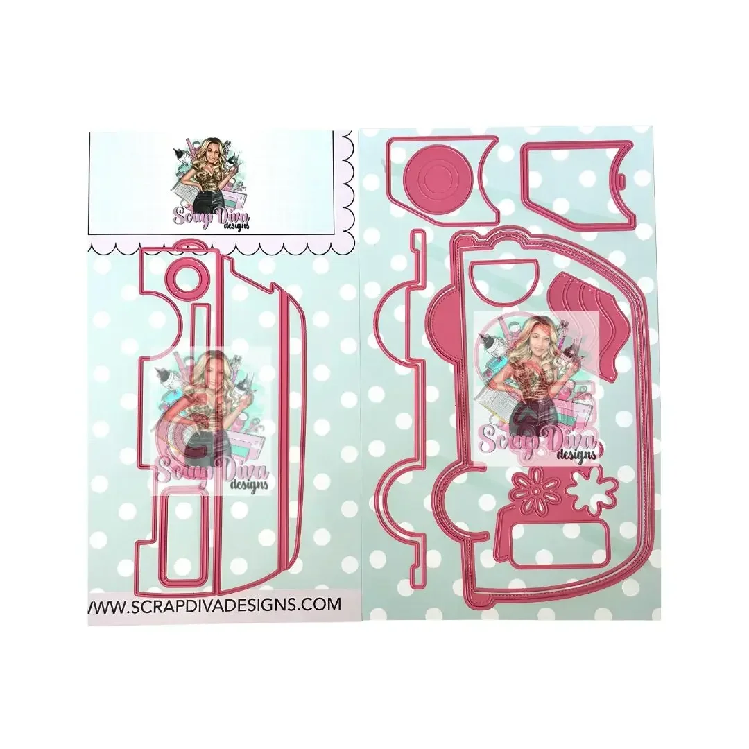 

Vehicle 2025 New Metal Cutting Dies Scrapbook Diary Decoration Embossing Template Diy Greeting Card Handmade