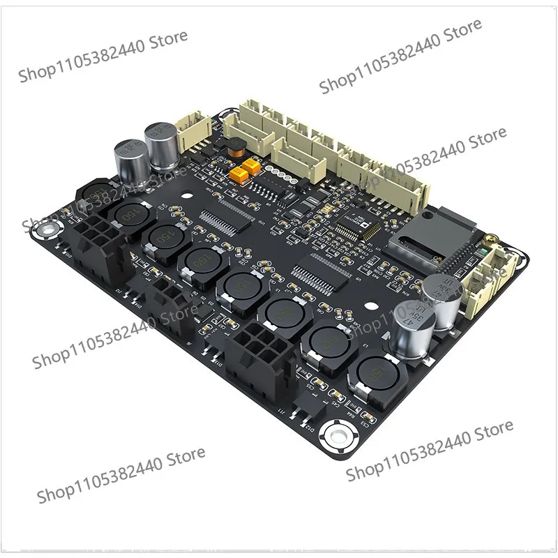 4X30W Bluetooth power amplifier board 5.0 with ADAU1701 DSP support 4.0/2 1/2.0 high power 120W