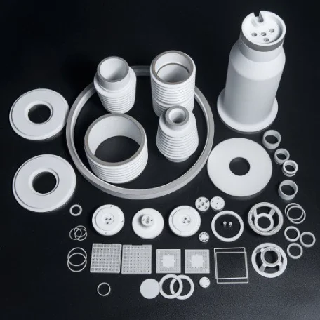 Customized 50x50 100 150mm alumina ceramic plate wear-resistant industrial firing plate