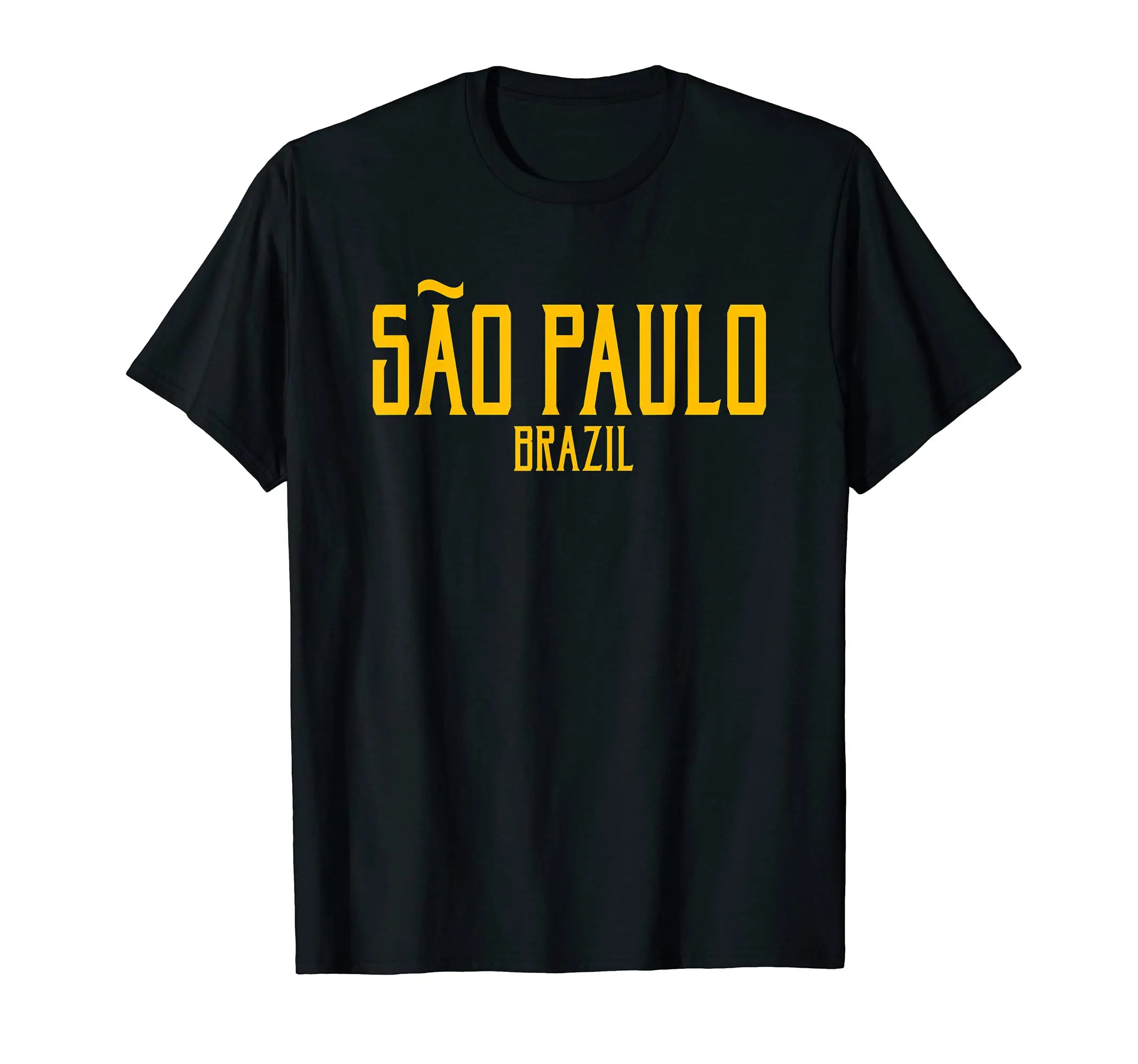 More Design Brazil São Sao Paulo Retro Vintage Men Women Clothing T-Shirt Hip Hop Tops Cotton Tees