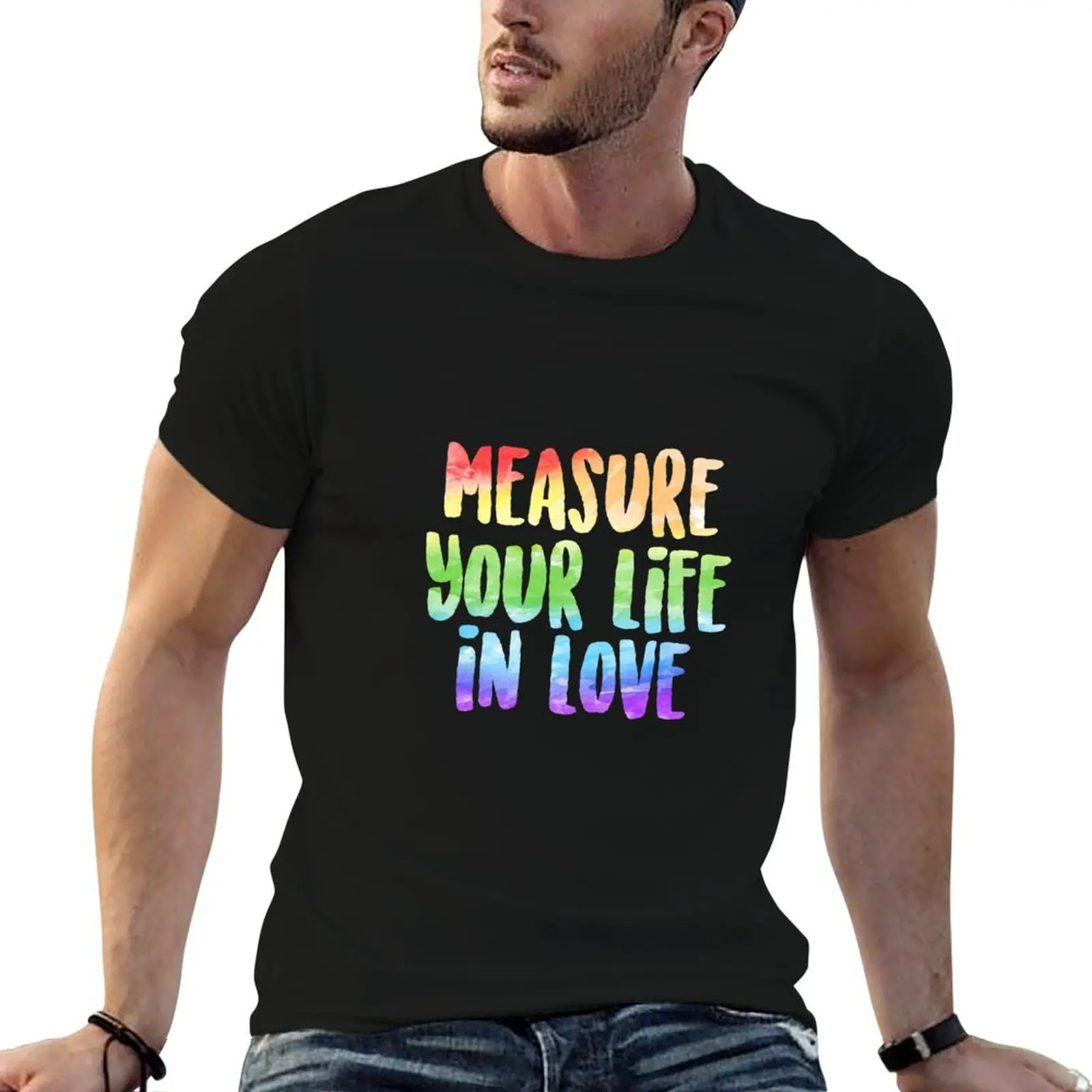 

Measure cotton Life shirt In T-Shirt man Love shirt for shirts soft man man graphic t Rent t designer t Your |