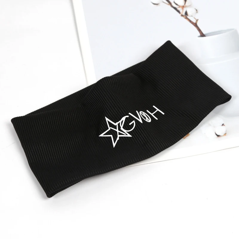Neues Individuelles Stirnband mit Ihren Fotos und Logos nach Ihrem Design, Maßgefertigtes Logo Damen Yoga Sport Haarband für Schönheitssalon Make-up SPA – Detail 2