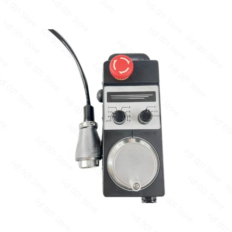 CNC MPG Handwheel Pulse Generator with Emergency Stop Switch for CNC Machining Center Lathe Milling Machine