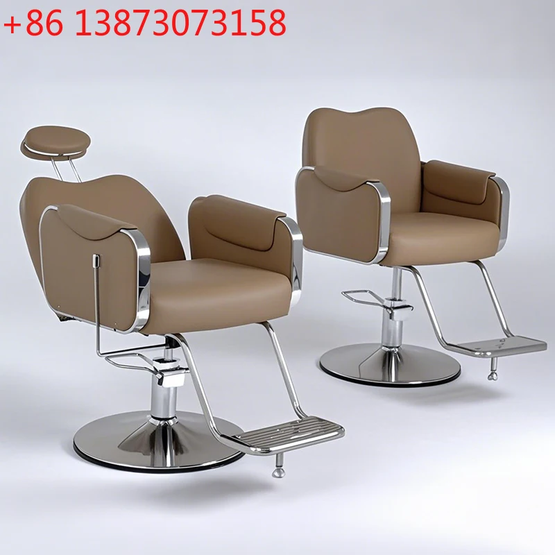 

Изысканные парикмахерские кресла Glamour: модные, роскошные, европейские, с отсеком для хранения, для салонов красоты, простые кресла для лэшмейкеров, мебель для салонов.