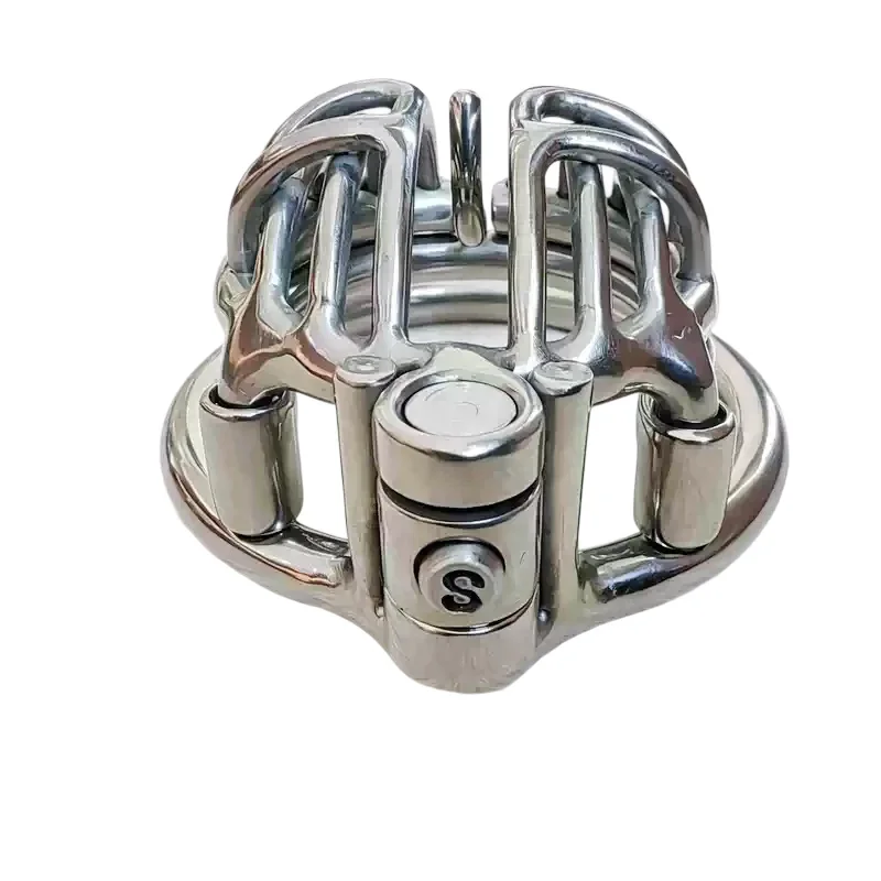 Custom Titanium Birdcage Cock Cage Lightweight Short Chastity Device Ring Customize Penis Lock S Screw PA Prince Albert Chastity