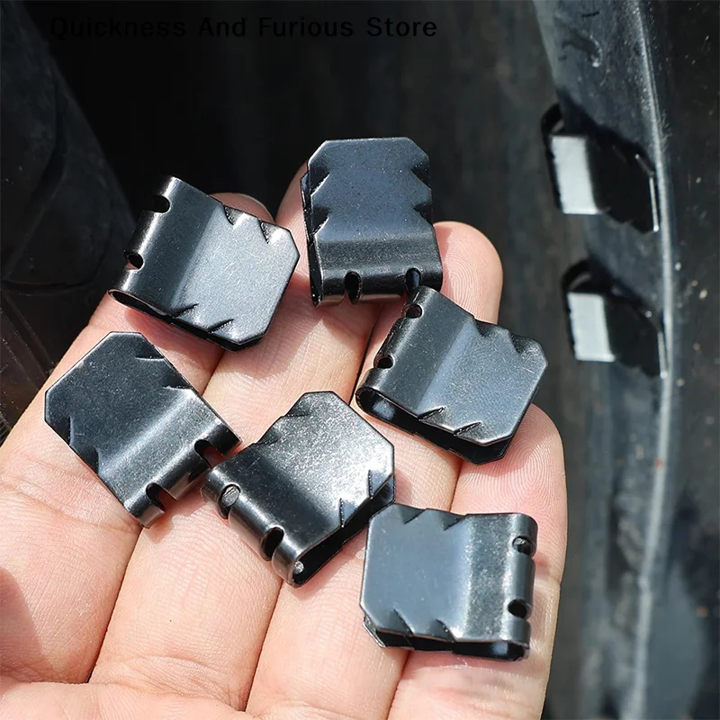 Car Mudguard Fixing Clips Auto Engine Guard U-shaped Buckle Clamp Motorcycle Truck Fender Metal Fixed Buckle Fastener Iron Parts