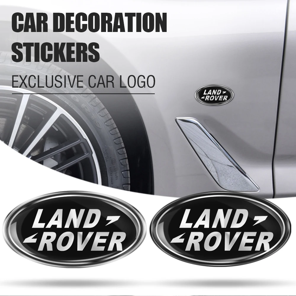 Car Car Body Side Window Styling Fuel Tank Cap Stickers For Land Rover Range Rover Evoque Vogue Velar Defender Discovery 3 SVR