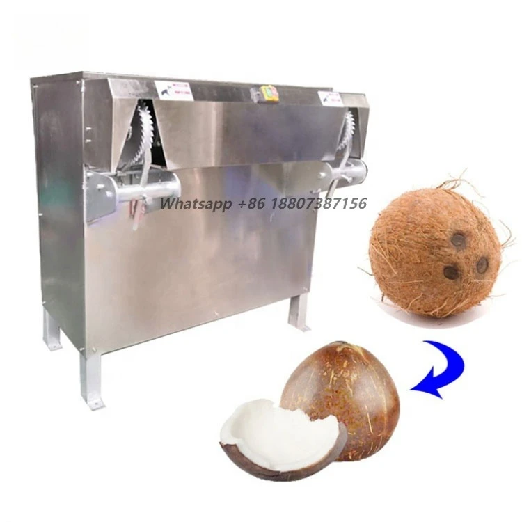 Coconut Husk Removing Hard Shell Peeling Dehusking Shelling Machine