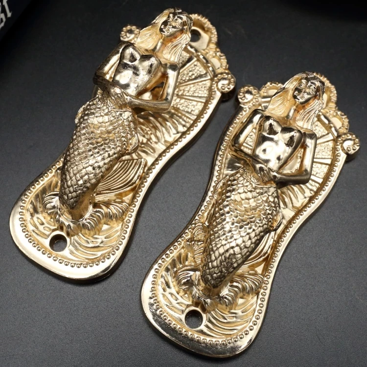 2Pcs/Set Curtain Holder Living Room Curtain Holdback Curtains Decoration Accessories Tieback Mermaid Curtain Hooks
