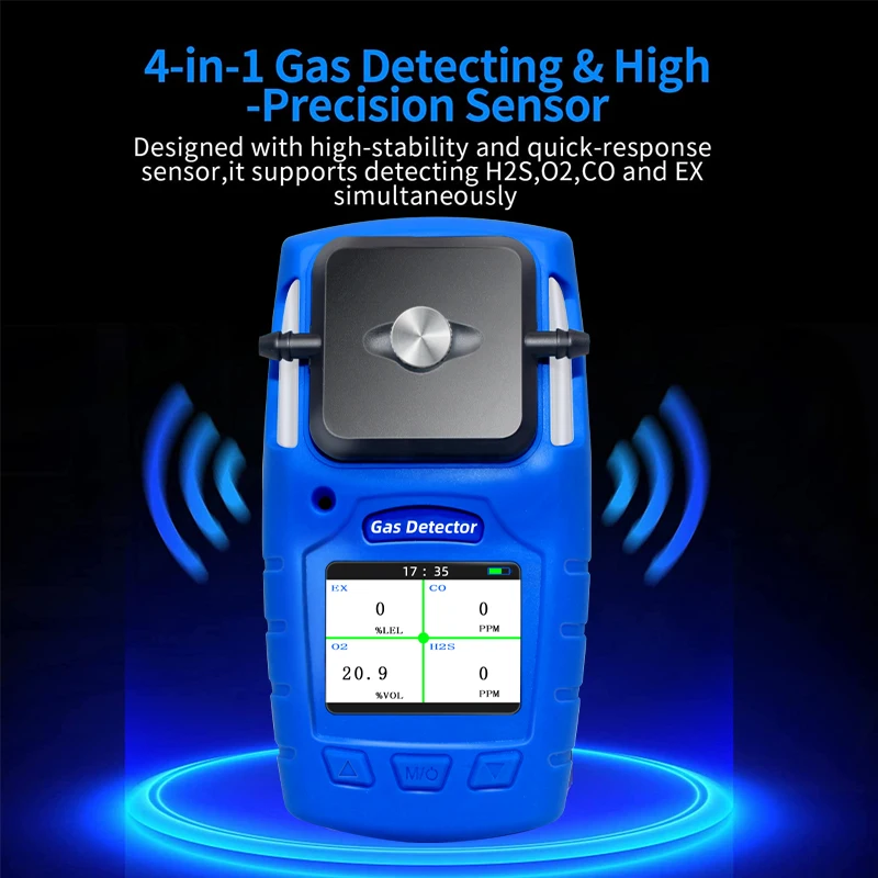 Explosion-proof factory high-quality supply hot-selling gas monitor ES30A Portable multi-gas leak analyzer