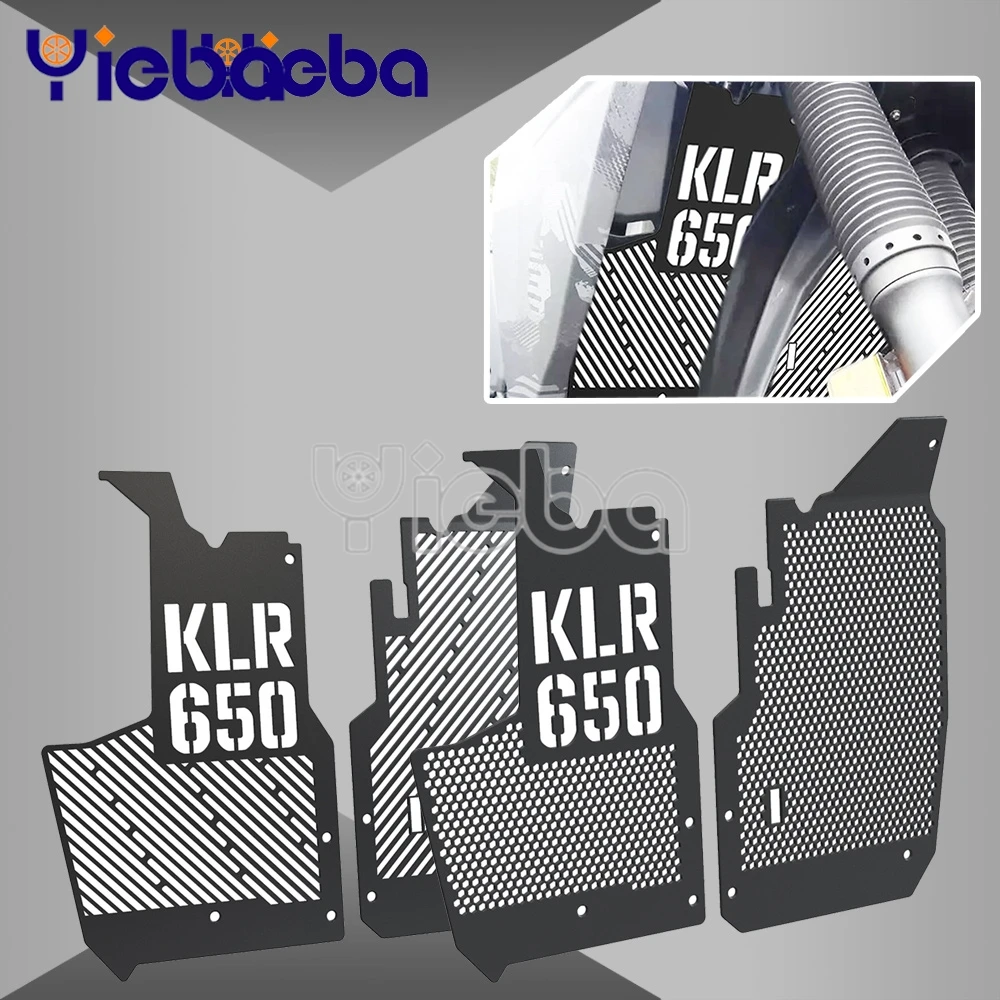 

KLR650 Adventure KLR 650 Traveler /S 2022 2023 2024 2025 2026 For Kawasaki Aluminum Radiator Grille Grill Guard Protector Cover