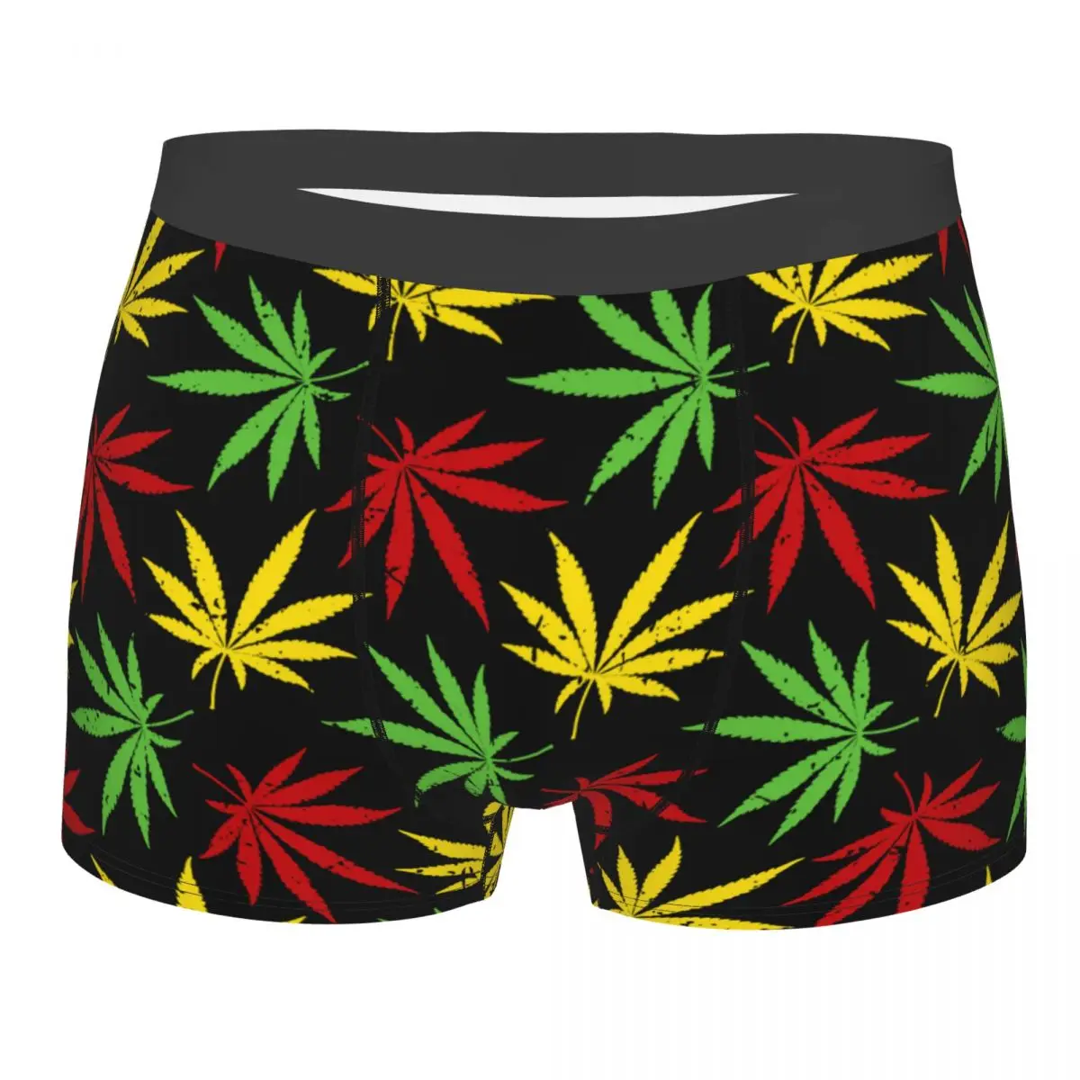 

Boxer Men Underpants Rasta Leaves Men's Panties Shorts Breathable Mens Underwear Briefs Sexy Boxers