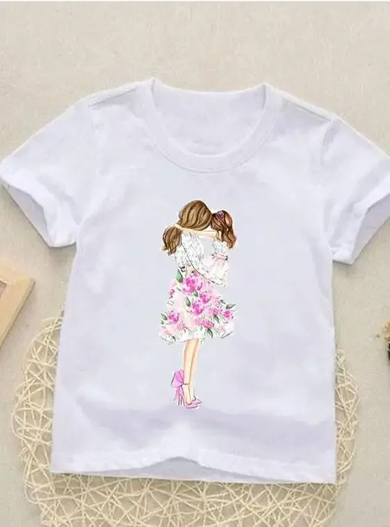 

Женская повседневная футболка с принтом в форме сердца, круглым вырезом, топом с короткими рукавами и короткими рукавами, повседневная женская одежда Shein