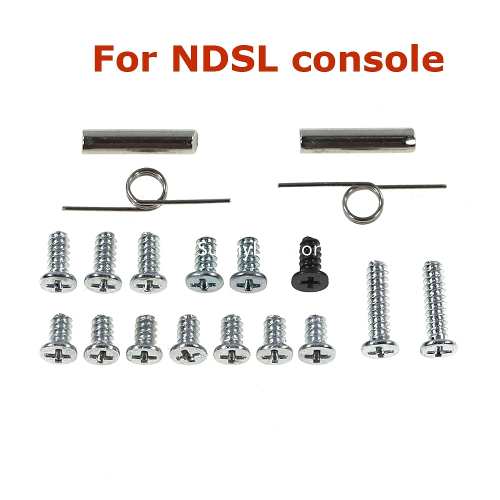 1set full screws for ndsl housing shell case replacement For Nintendo DS Lite Screws Set