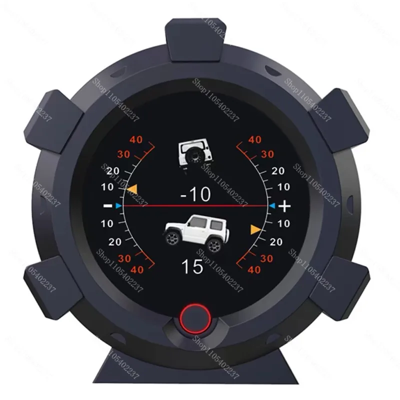 High-Precision Car Head-Up Display Multi-Function Vehicle Incline Altitude Meter Speed GPS Satellite Positioning Tool