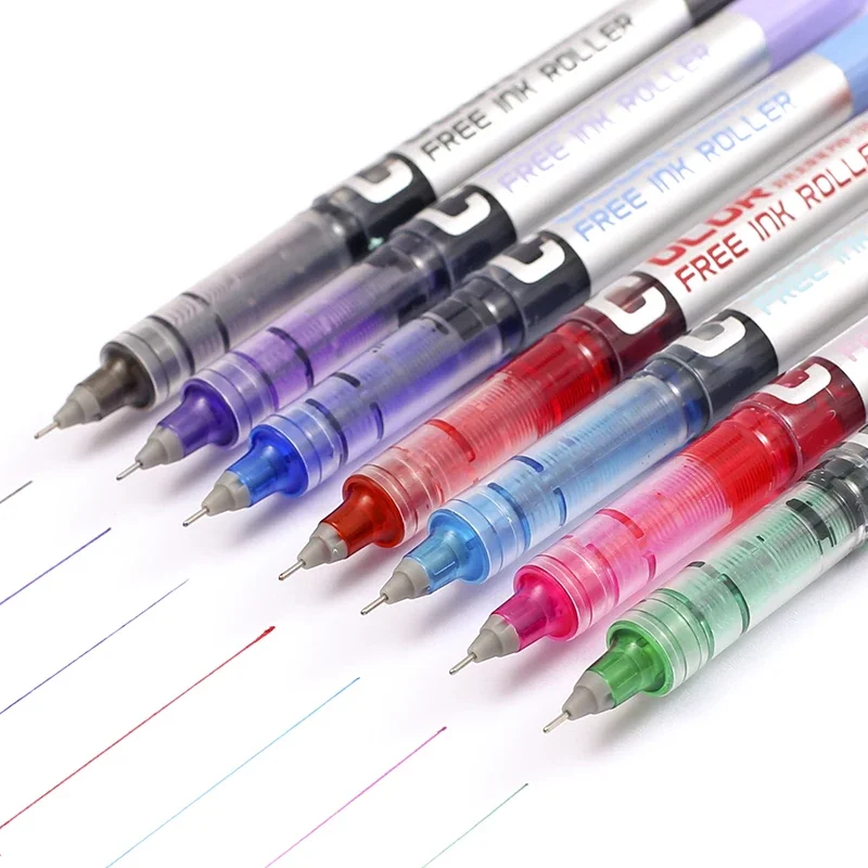 High Quality Multiple Colour Big Capacity Ink Gel Pen Student School Office Stationery Fine Roller Ball Pen New