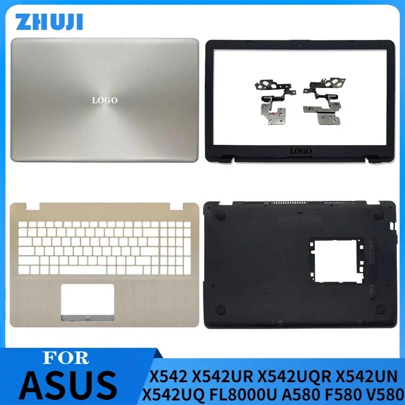 

NEW LCD Back Cover Bottom Case Front Bezel For ASUS X542 X542UR X542UQR X542UN X542UQ FL8000U A580 F580 V580 Housing Case Shell