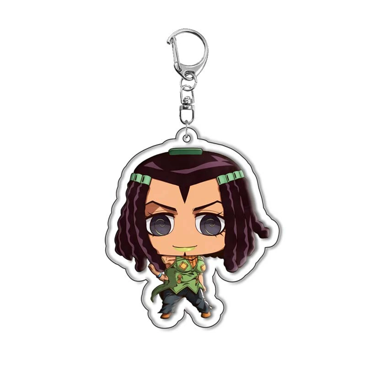 Anime Acrylic Keychain-JoJo\'s Bizarre Adventure Cute y2k Pendant, Suitable for Bags and Keys,cosplay gifts Perfect Gift for Fans