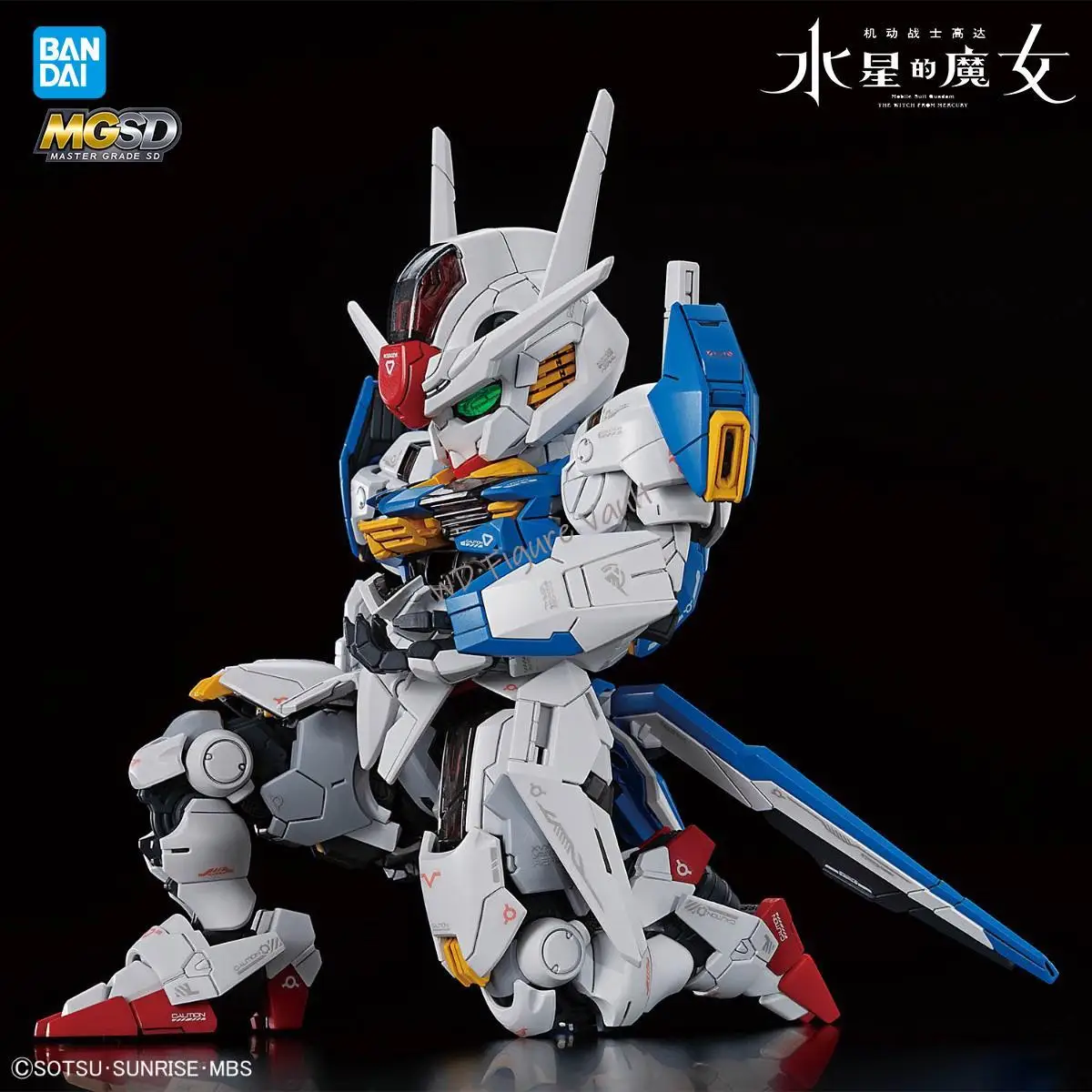 バンダイ機動戦士ガンダム SEED DESTINY THE WITCH FROM MERCURY MGSD 風の精霊ガンダムアクション玩具フィギュア組立ギフト