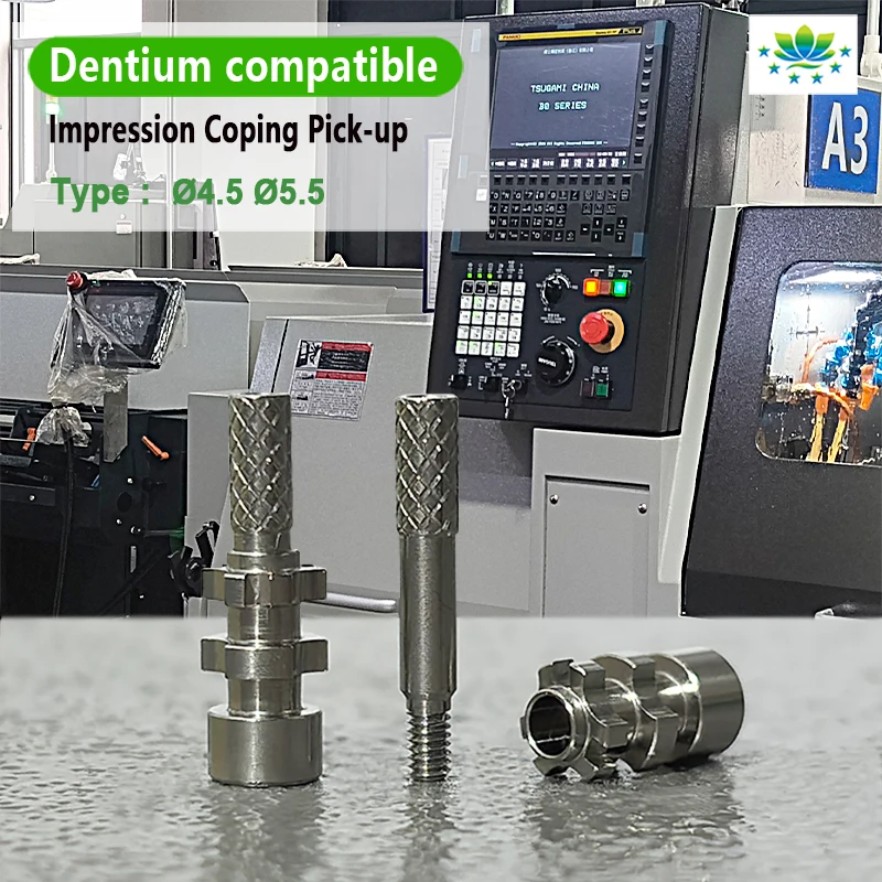 For Dentium Open Tray Technique Multi Unit Pick-up Impression Coping Dental Transfer Coping MUA OEM Custom Factory Direct Sales