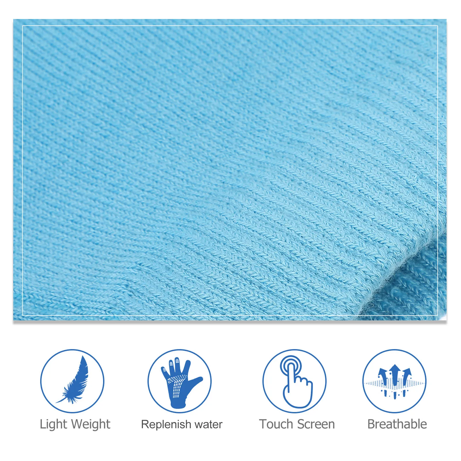 1Pair Gel Moisturizing Gloves Cotton for Hand Care Sleeping Therapy Prevent Dry Hard Cracked Hands Soft Skin Gloves