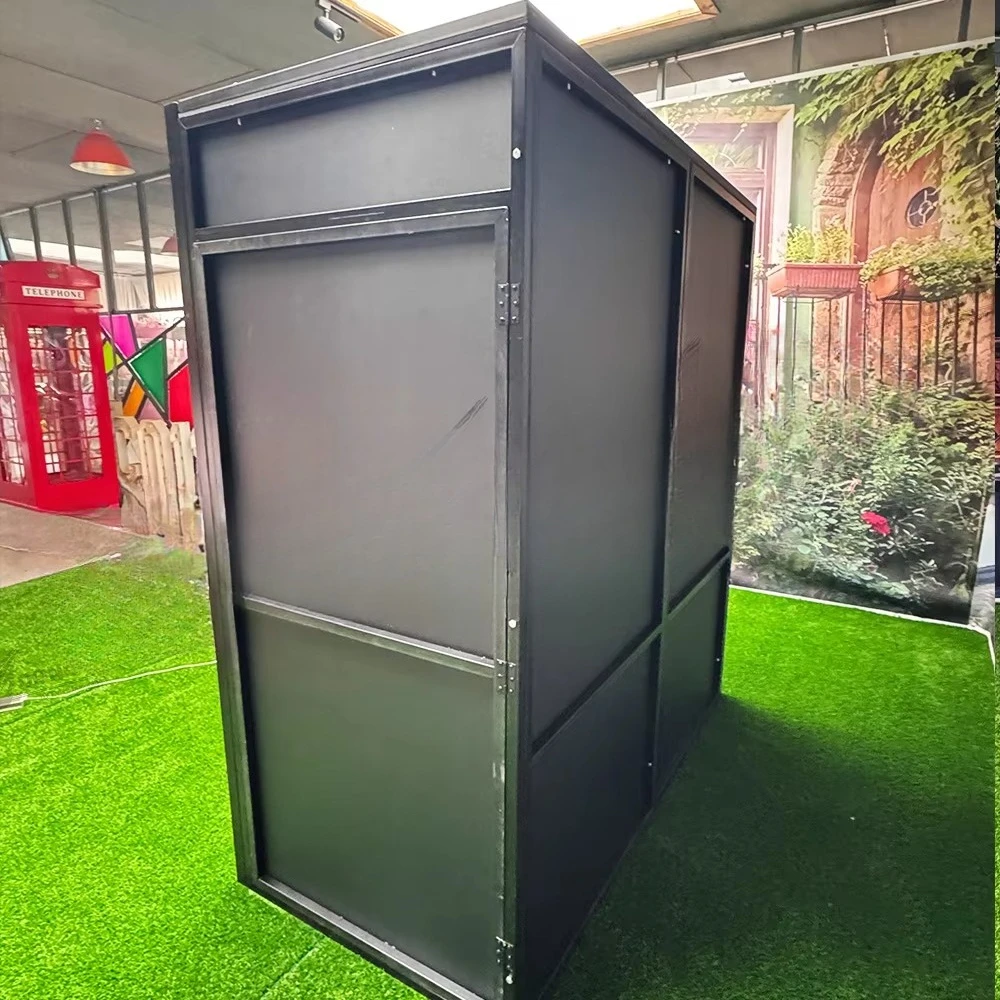 Изготовленная на заказ коробка для фотобудки на свадьбу, съемная журнальная фотобудка со светом