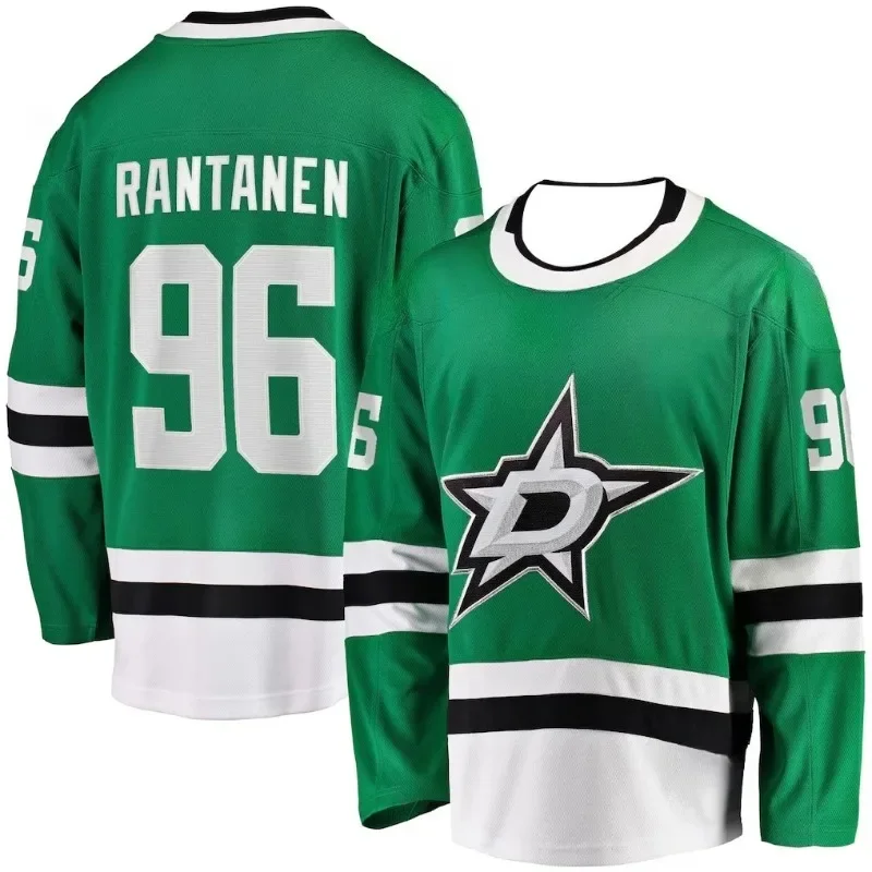 Hockey Jersey Green with White & Black Accents 