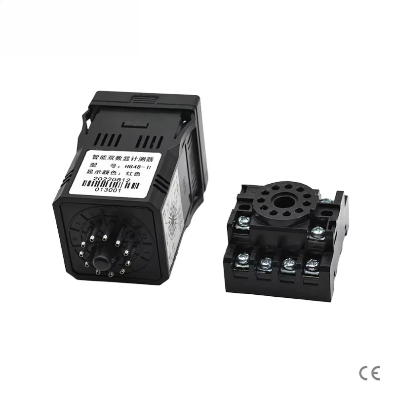 Multi-Function Counter/Length Meter/Batch Controller 4/6/8-Digit Display Counting 12V/24V SSR/Logic/Relay Output for HZ Series