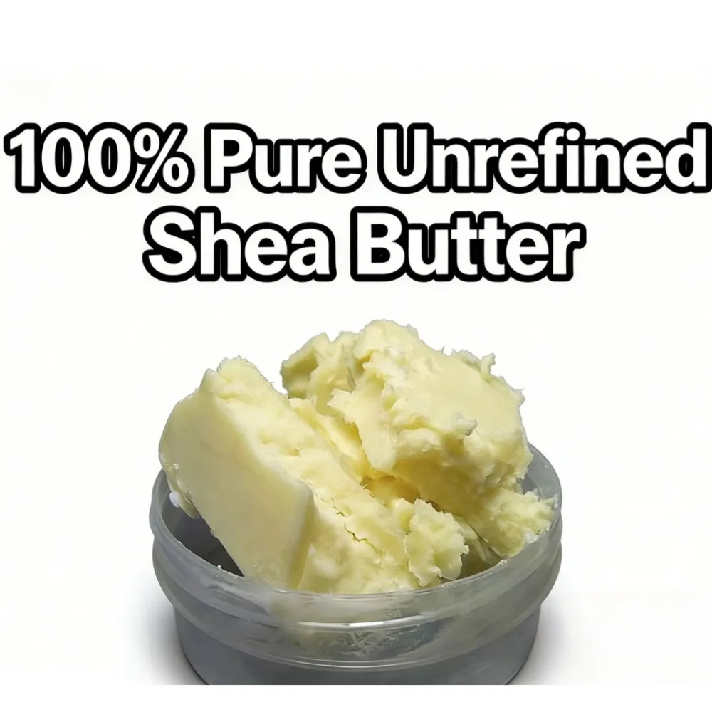1000g PURE Shea Butter Unrefined Fresh Handmade Soap Additives Import From Africa 1kg Wholesale