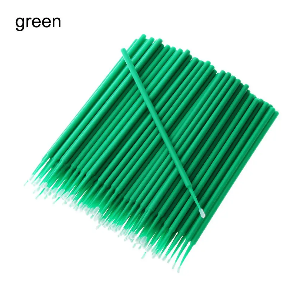 100pcs Convenient Auto Cleaning Automobile Washer Disposable Dentistry Pen Car Applicator Stick Paint Brushes Paint Touch-up