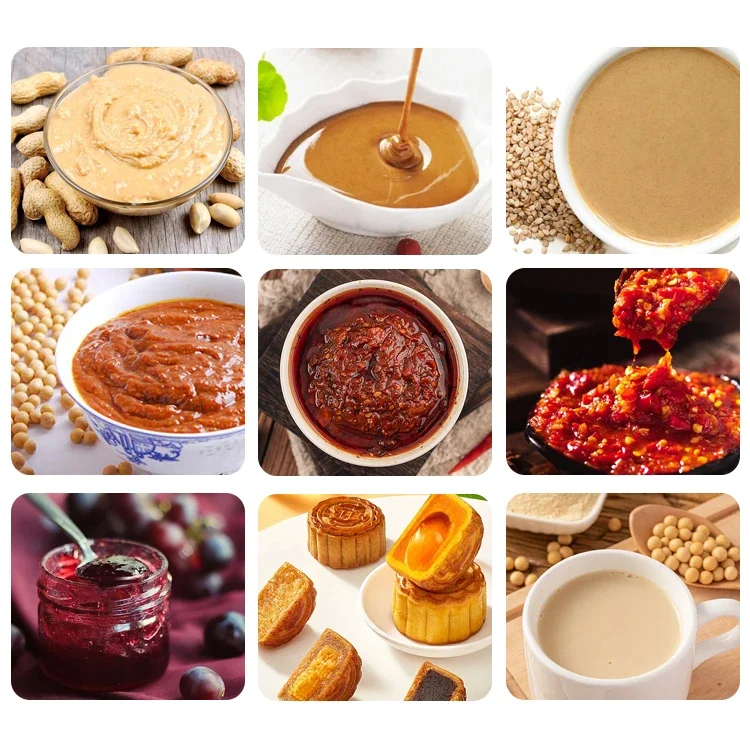 10-50 Kilograms Per Hour Chilli Sauce Colloid Mill/Peanut Butter Making Machine/Tahini Multifunction