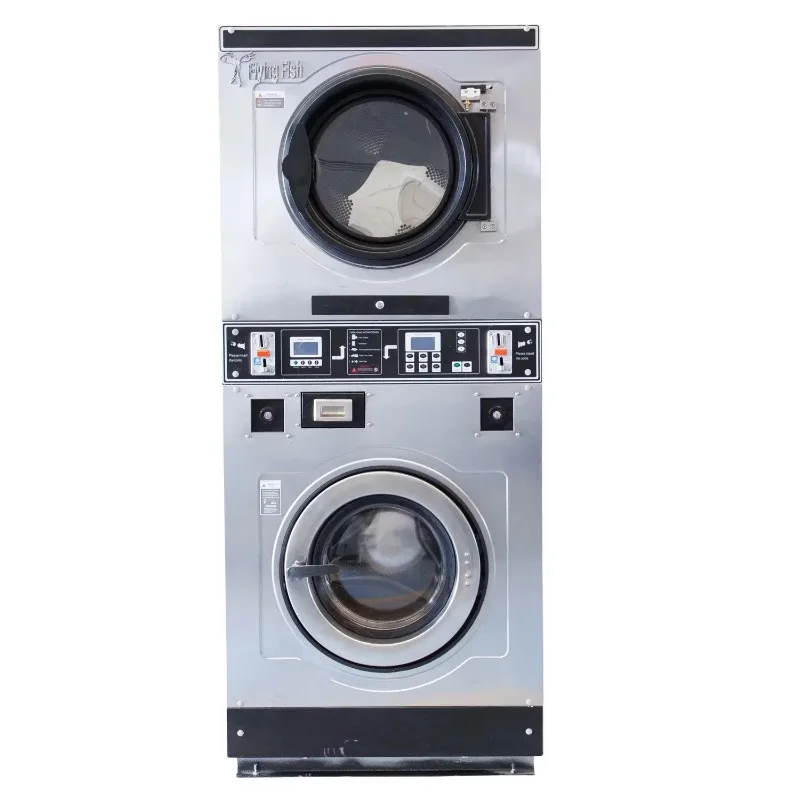 Laundry Vending Washing Machine Coin Operated for Laundromat Hotel School Hospital