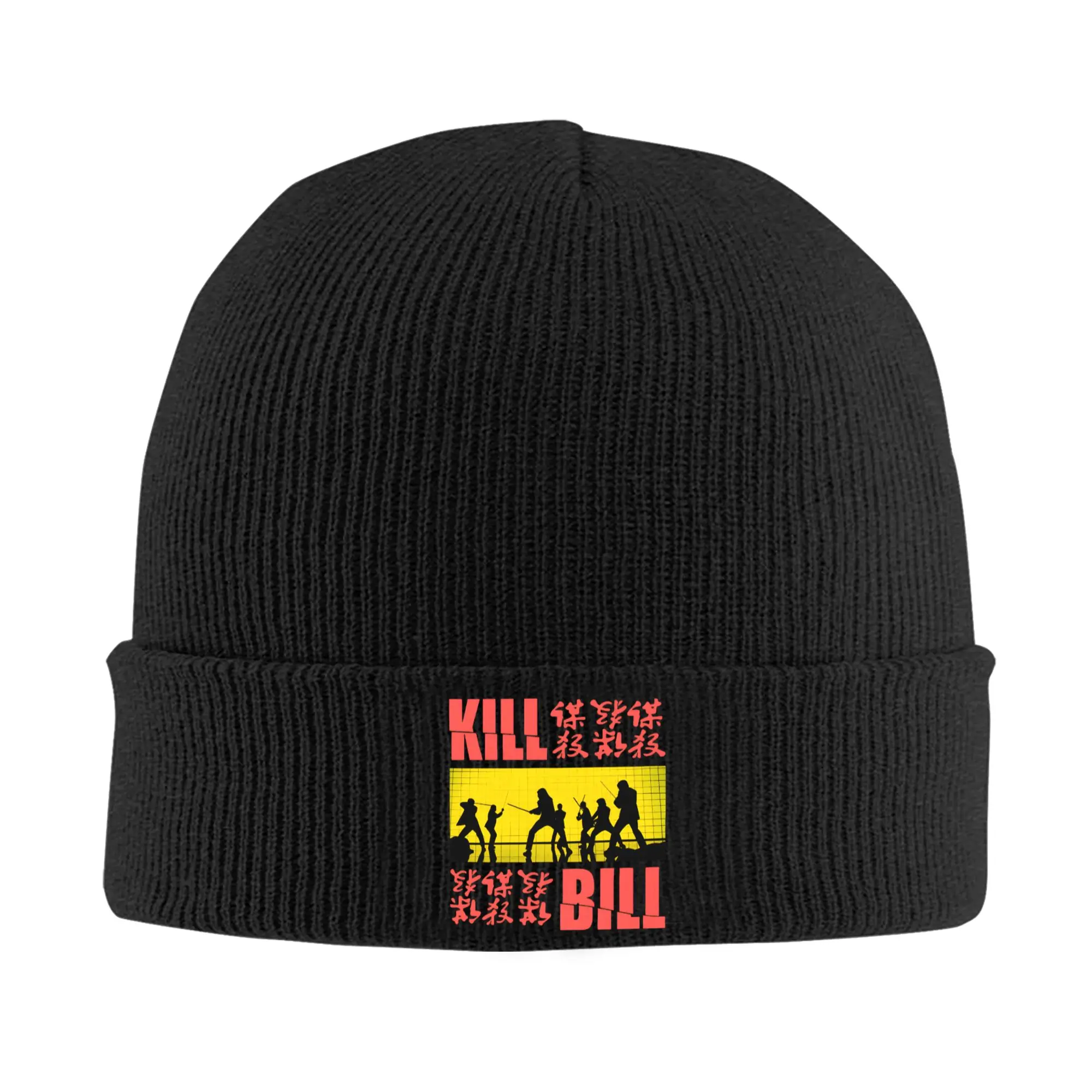 quentin-tarantino-filme-kill-bill-bonnet-chapeus-moda-chapeu-de-malha-para-homens-mulheres-quentes-inverno-skullies-gorros-bones