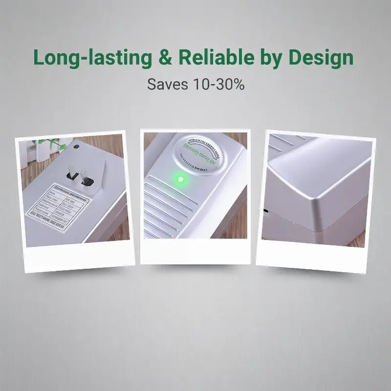 Electricity Energy Saver Pro US Plug Smart Energy Efficient Box Power Consumption Reduction Save Home Office Costs