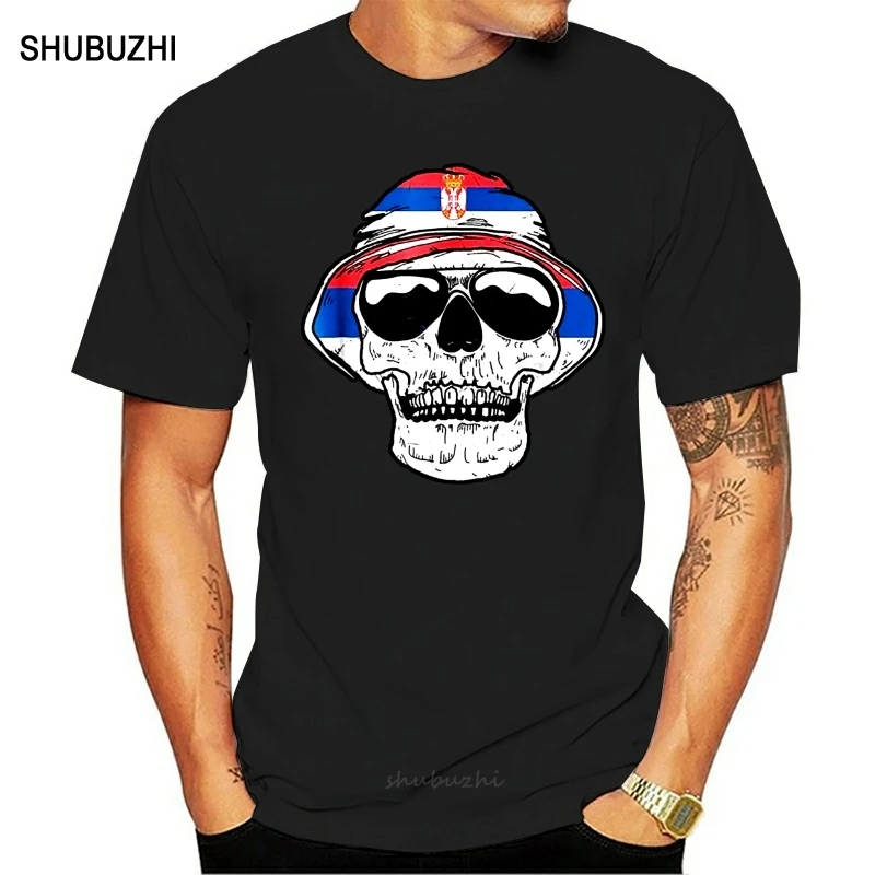 New Men T Shirt Fashion Popular Style Man T-Shirt Serbia Team Shirt Serb Ultras Flag Jersey Design A Shirt