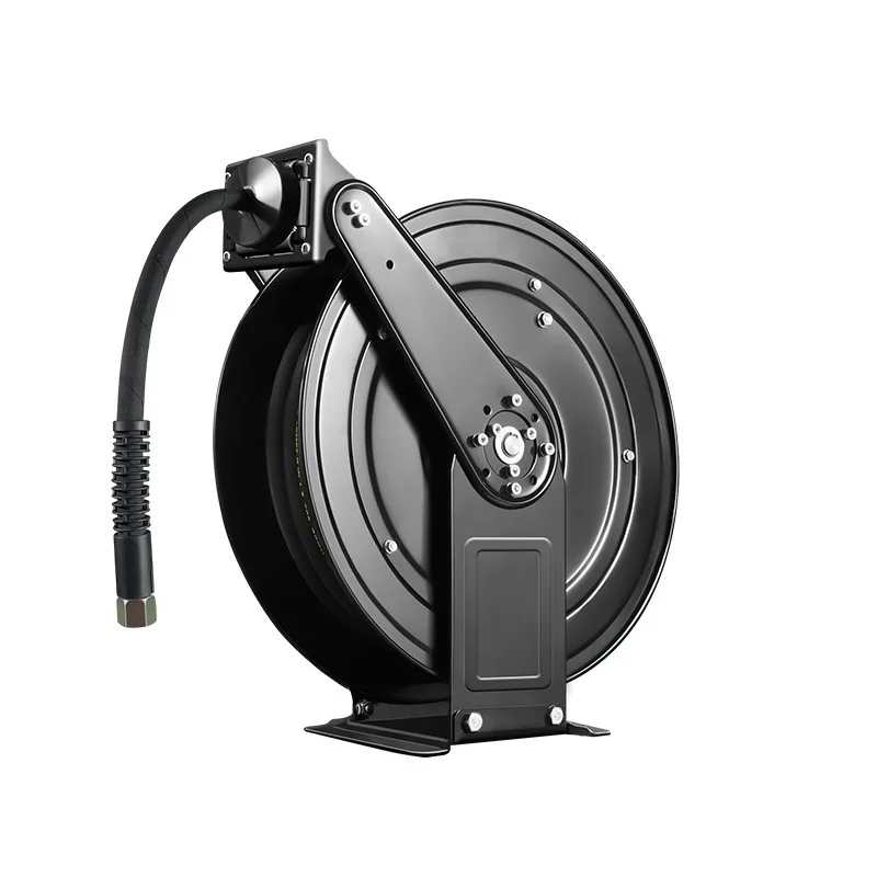 New Copper High-Pressure Water Drum Hose Reel Automatic Extension Retraction For Car Washes Must-Have Organizer