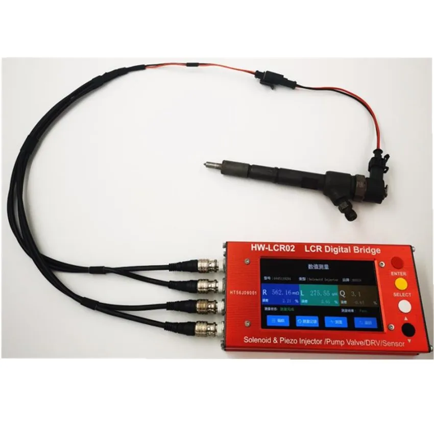 

Automotive Service Electronic HW-LCR02 LCR Digital Bridge Crdi Solenoid & Pizeo Injector Tester