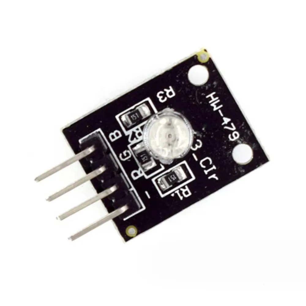 10 ピース/ロット KY-016 3 色 LED モジュールは、三色ライトの RGB モジュールプラグイン DIP に適しています