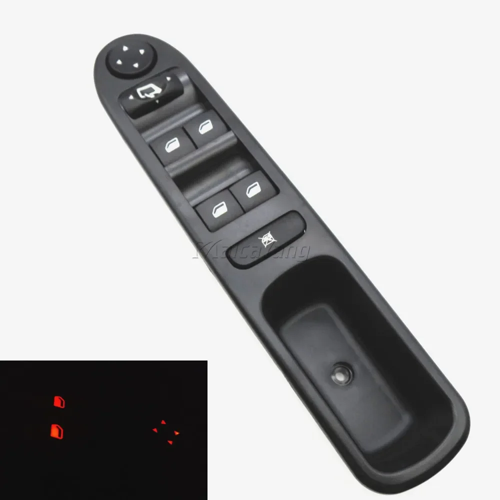 Citroen C4 용 전력 창 리프터 제어판 마스터 스위치 2004 2005 2006 2007 2008 2009 2010-2015 자동차 액세서리