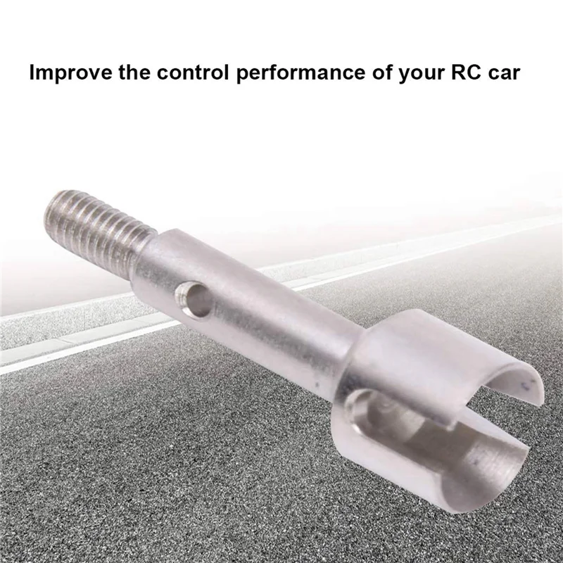 AS96-16Pcs ملحقات استبدال محور العجلة الأمامية/الخلفية الفولاذية مناسبة لـ Wltoys 144001 1/14 RC قطع غيار السيارات على الطرق الوعرة، الخلفي