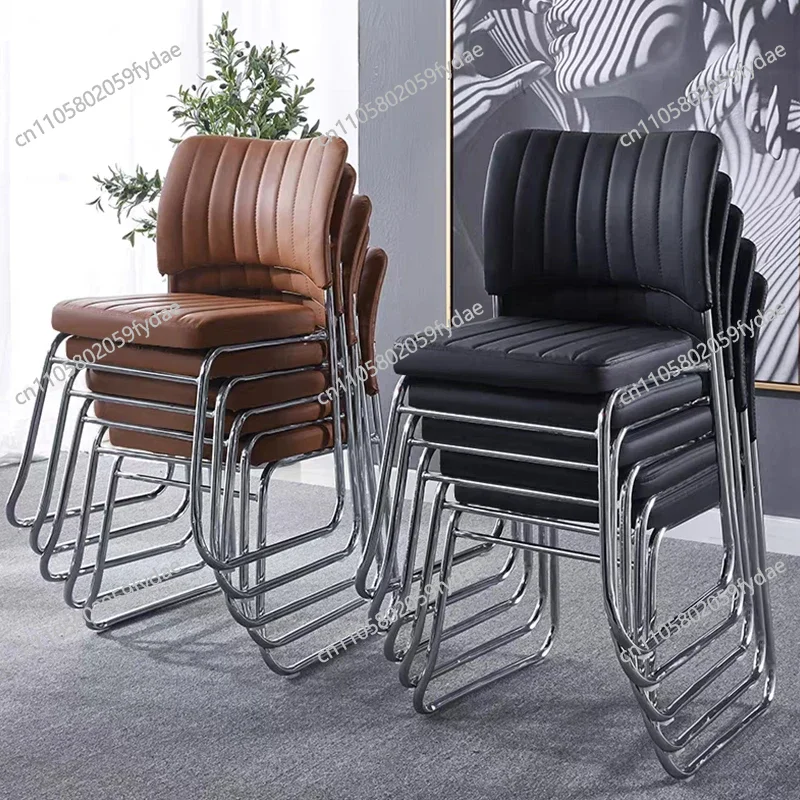 Chinese manufacturers sell modern-designed conference chairs and simple metal-framed office chairs at bargain prices