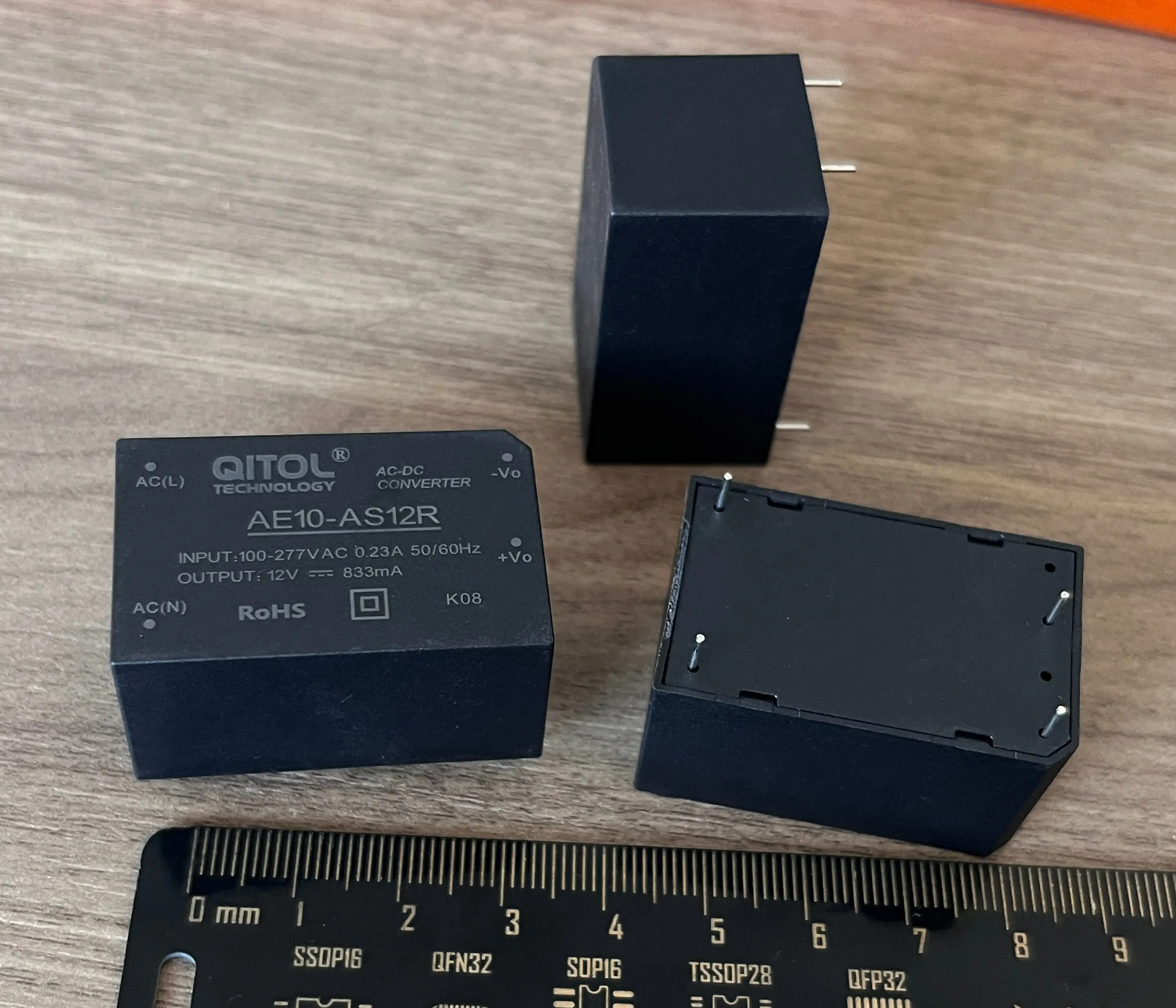 

10W AE10-AS12R 100-277VAC AC-DC Power Converter Switching Supply Step-Down to 12V 0.42A 420mA for Electronic Components