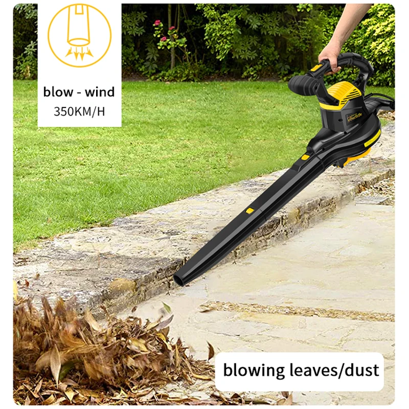 3000W Leaf Vacuum 3 In 1 Multi-function Durable Electric Garden Leaf Blower With 45L Collection Bag Leaf Snow Mulcher 220-240V