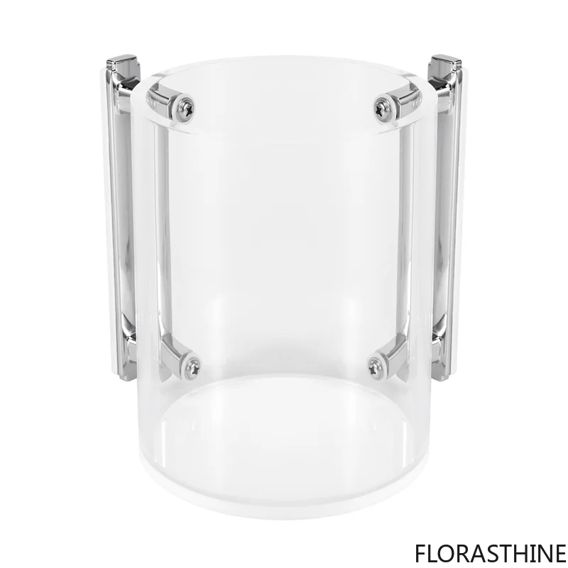 A74E-For Jewish Prayer Hand Wash Cup Gift Hand Washing Cup Acrylic Design Round with Two Metal Handles