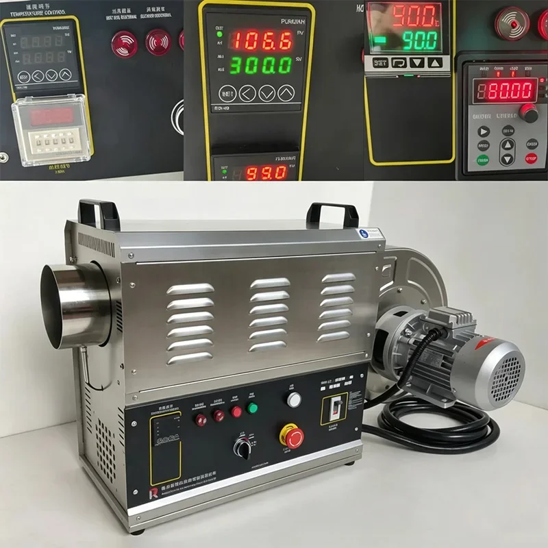 Stainless Steel Standard Industrial Hot Air Blower—Recirculating Hot Air—Hot Air Blower for Crop and Herbal Medicine(Customized)
