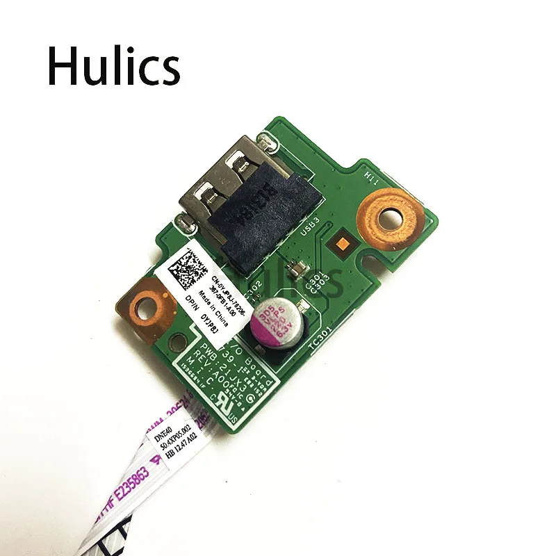 Hulics Used FOR DELL Inspiron 14R 3421 5421 5437 Genuine USB Port Board Cable CN-0YJP8J 12739-1