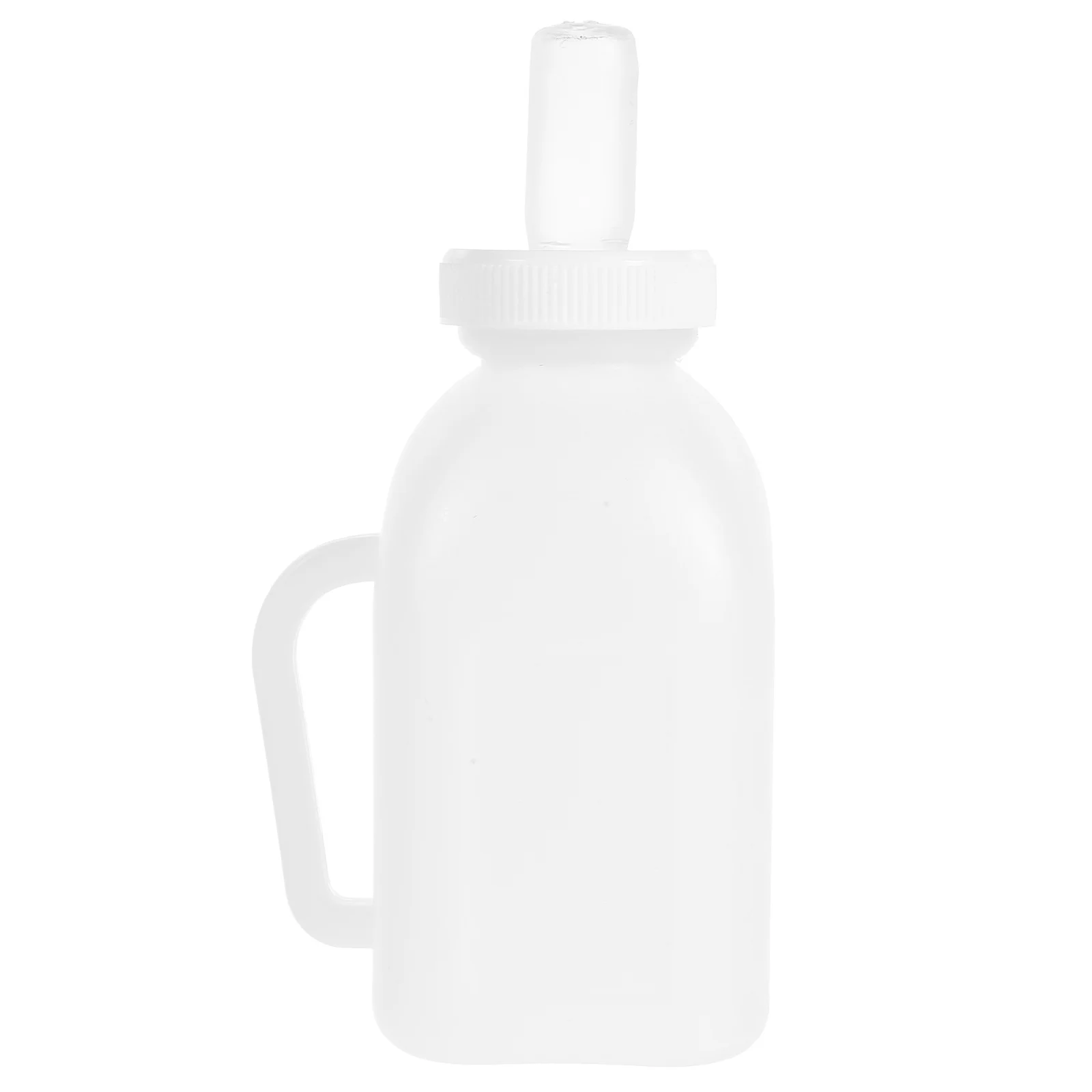 

Thickened Lamb Nursing Bottle Reusable Plastic Calf Milk Feeder Large Capacity Small Livestock Feeding Tool Easy Grip Handle